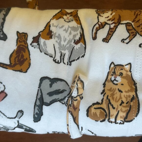 VERA BRADLEY "A CAT'S LIFE" PAJAMA PANTS:NWT LARGE - Picture 7 of 9